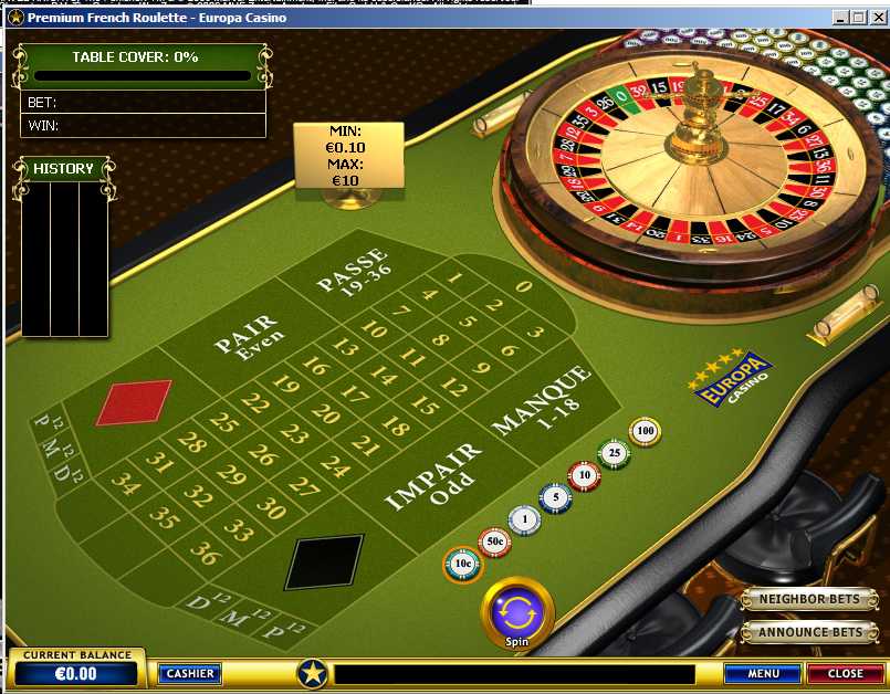 Premium Online Roulette Game