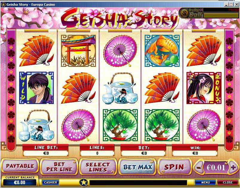 New Playtech Game - Geisha Story