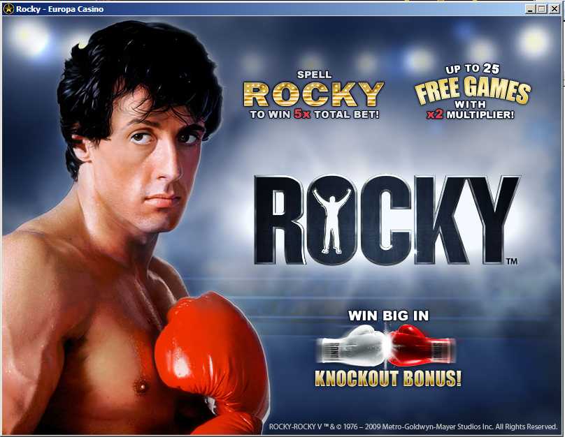 Rocky Online Slot Game