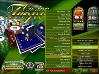 Casino Tropez Lobby Screenshot