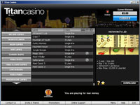 Titan Casino Lobby Screenshot